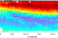Seaglider observations revealed striking interleaving layers in the Kuroshio east of Taiwan